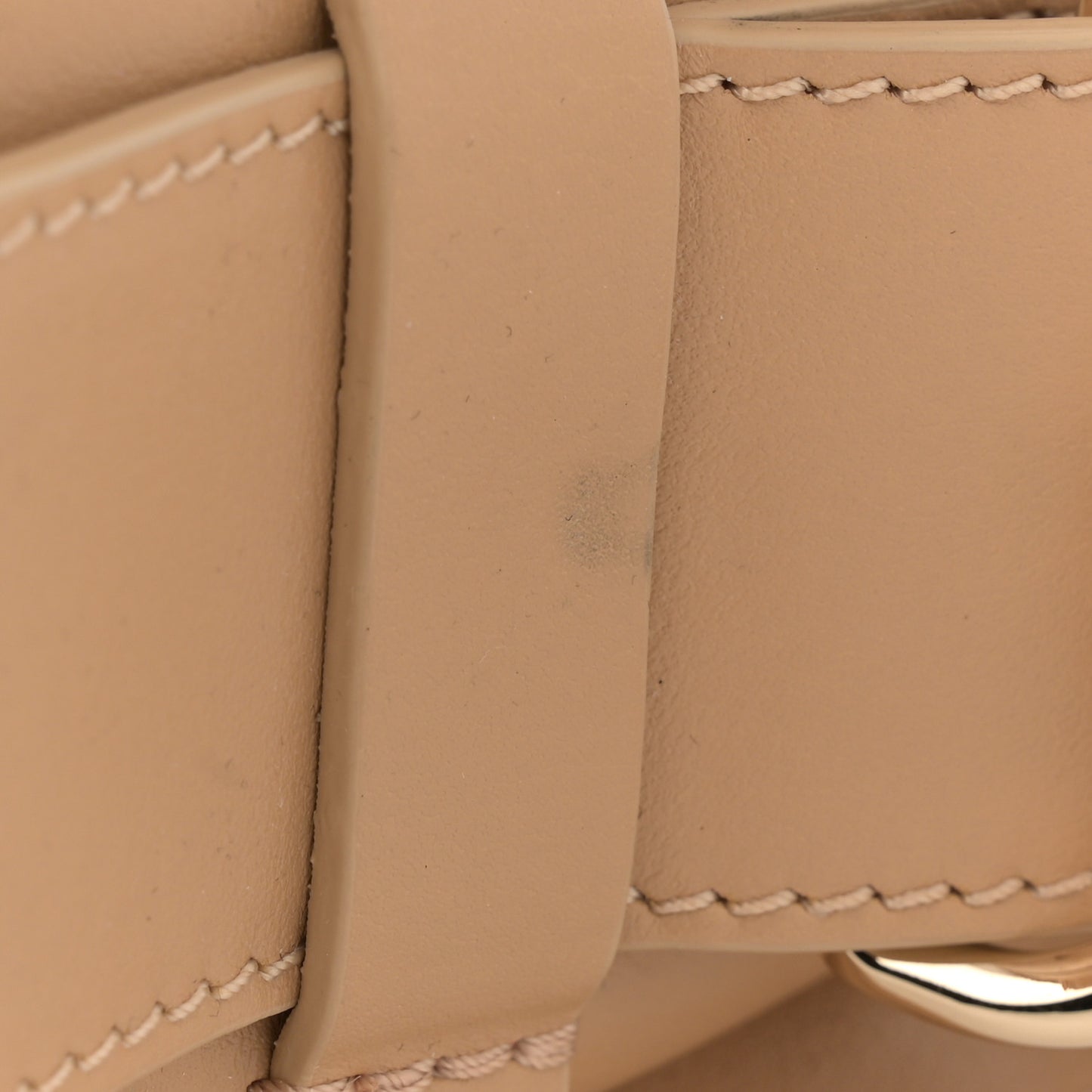 Calfskin Mini Tess Day Bag Sweet Beige