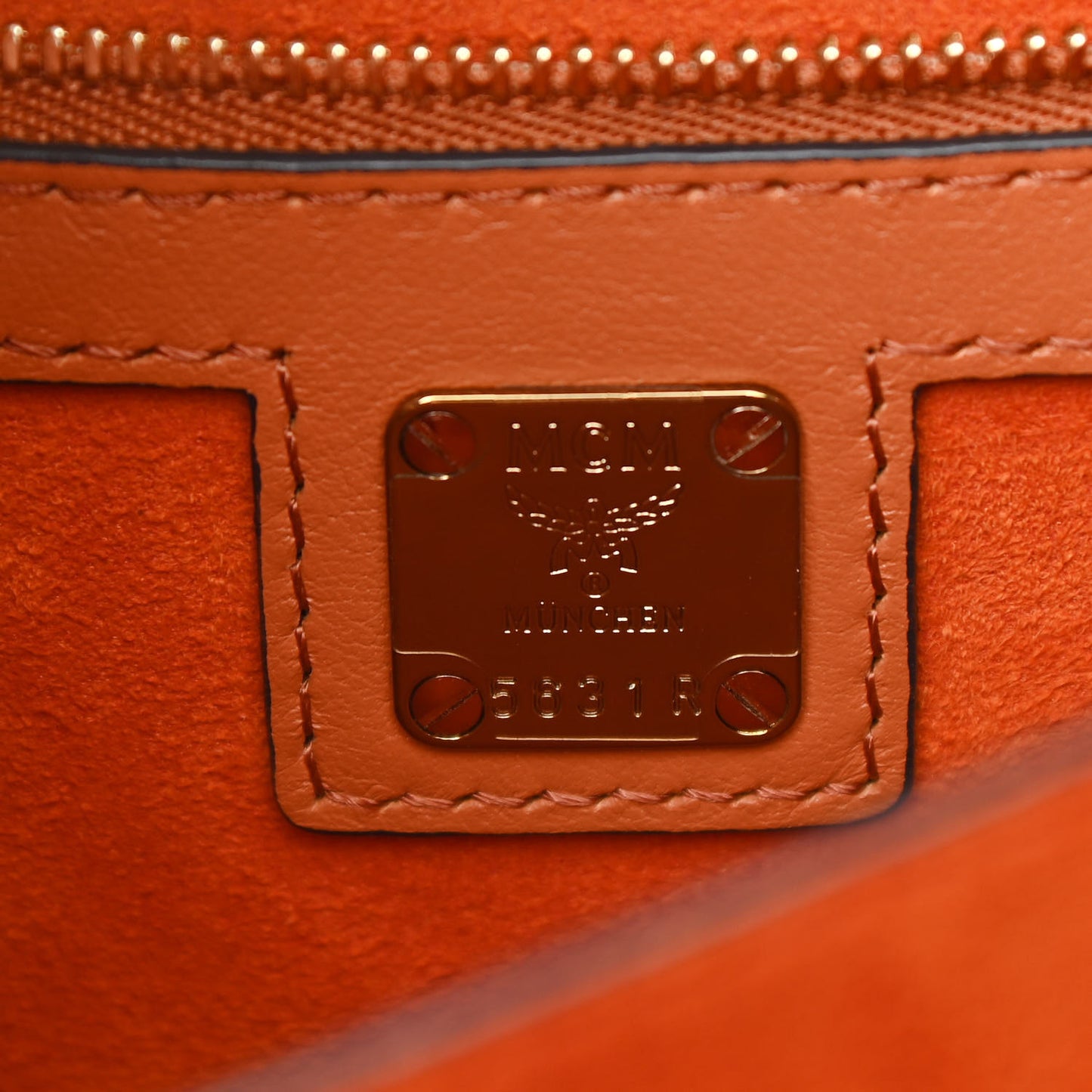 Visetos Studded Small Patricia Crossbody Bag Cognac