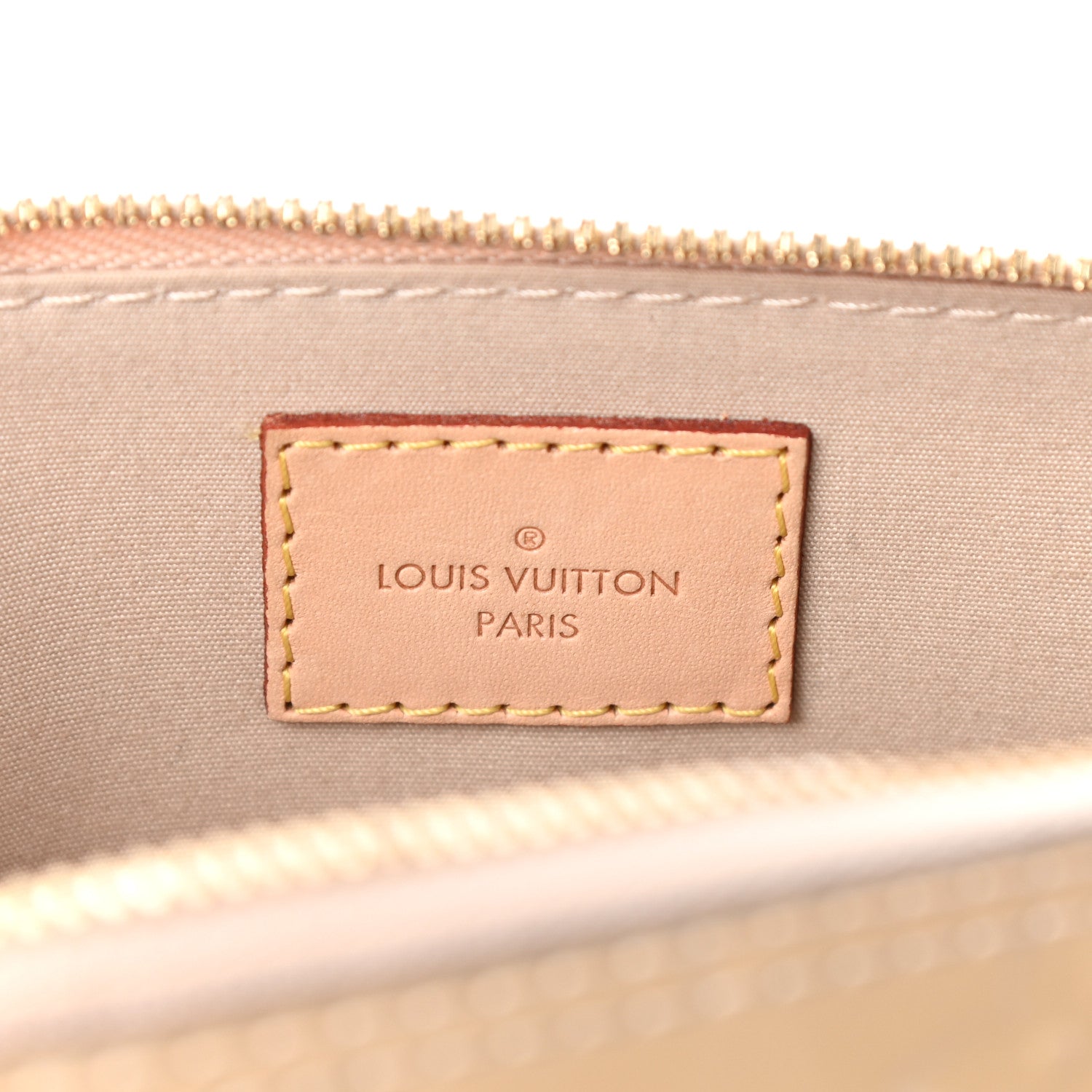 Louis Vuitton Vernis Alma BB Dune 6 of 9