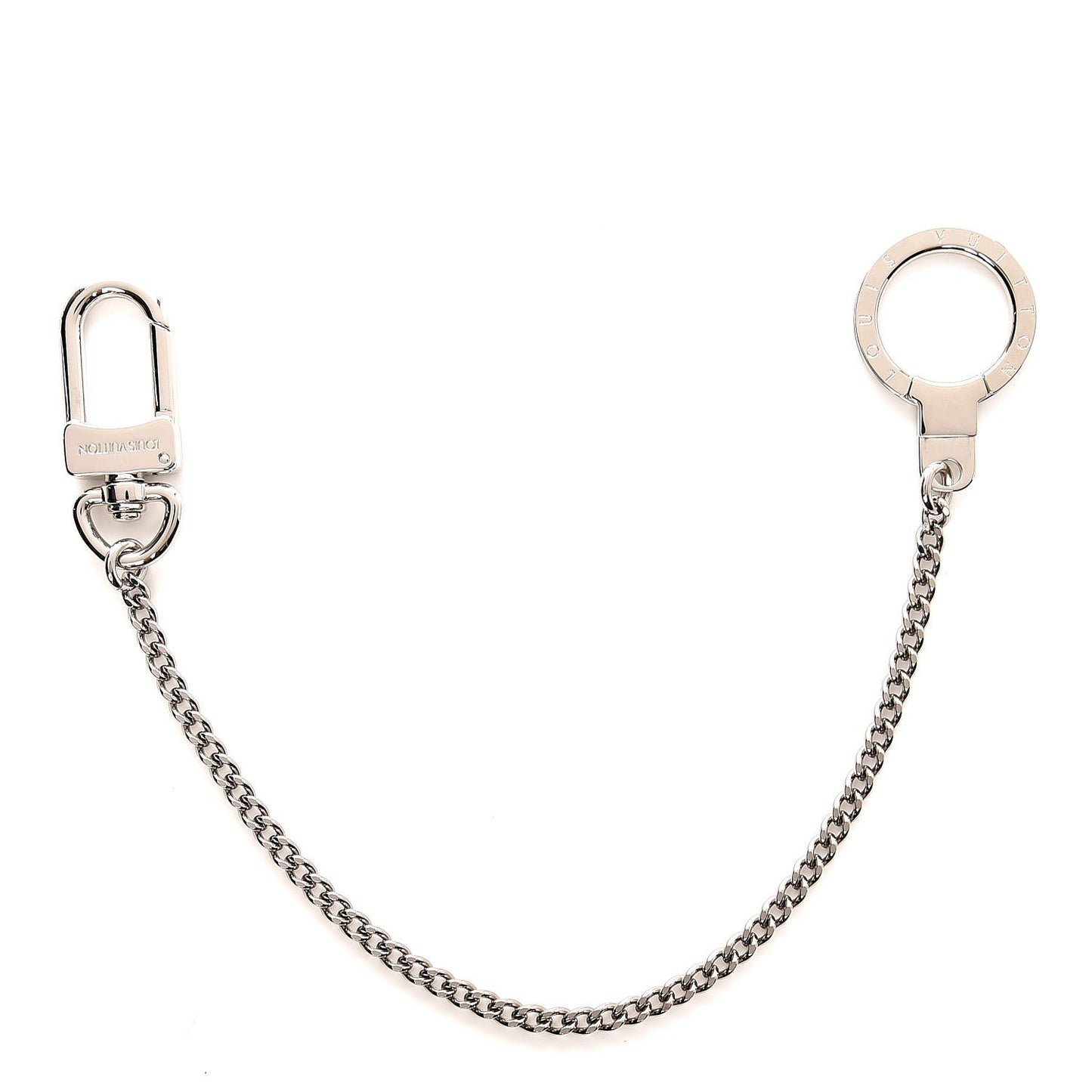 Pochette Extender Key Ring Chain Silver