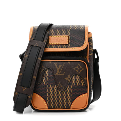 Louis Vuitton X NIGO Giant Damier Ebene Monogram Nano Amazone Messenger 1 of 12