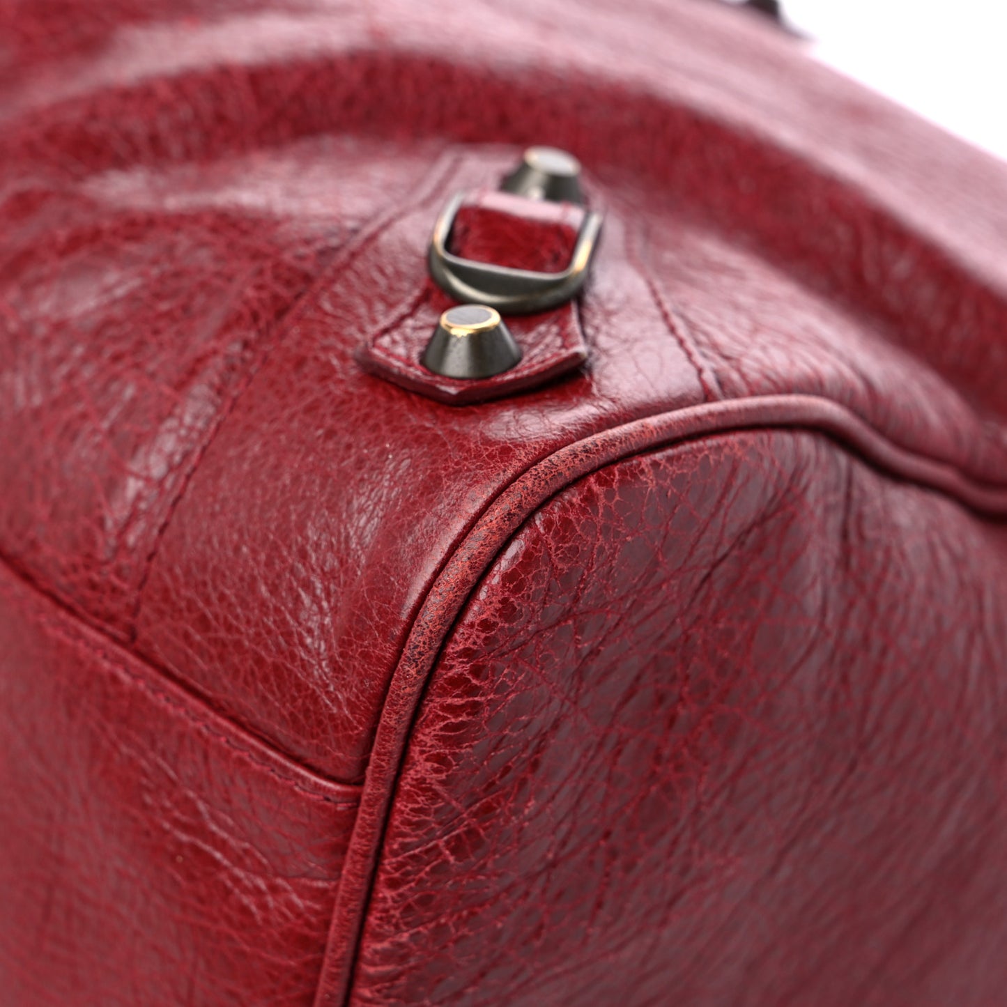 Agneau Classic Hardware Velo Rouge Cerise
