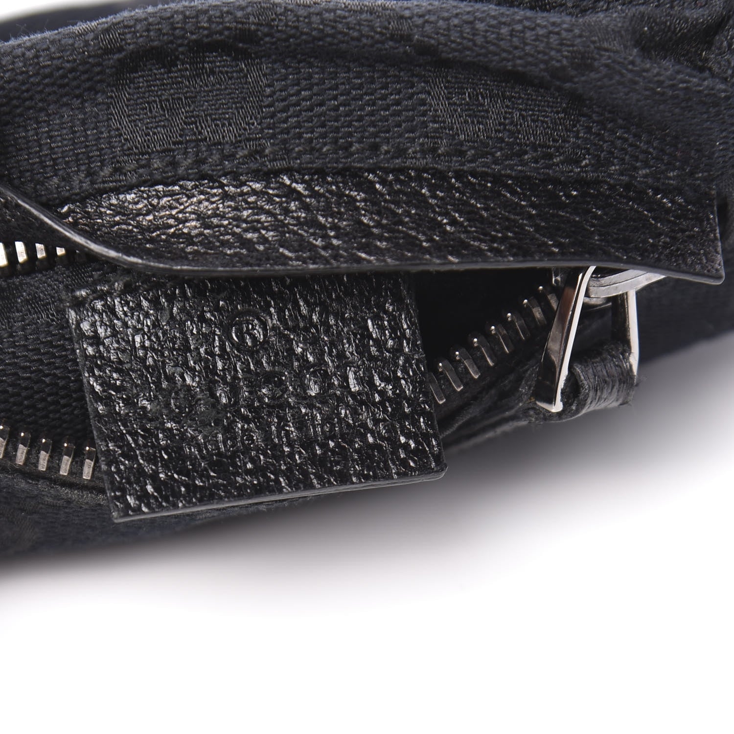 Gucci GG Monogram Double Pocket Belt Bag Black 6 of 10