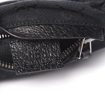 Gucci GG Monogram Double Pocket Belt Bag Black 6 of 10