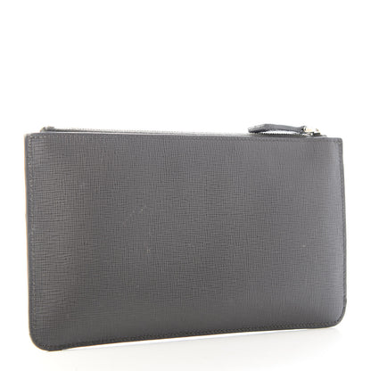 Fendi Vitello Elite QuTweet Studded Zip Pouch Asfalto Multicolor 3 of 10