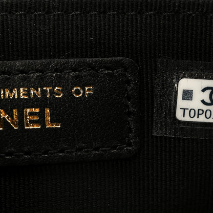 Chanel Patent Calfskin Quilted Mini Flap Black 9 of 12