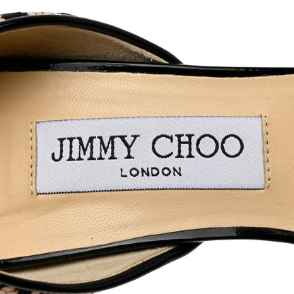Jimmy Choo Lace Addison d'Orsay Pump 39.5 Pink Black 6 of 9