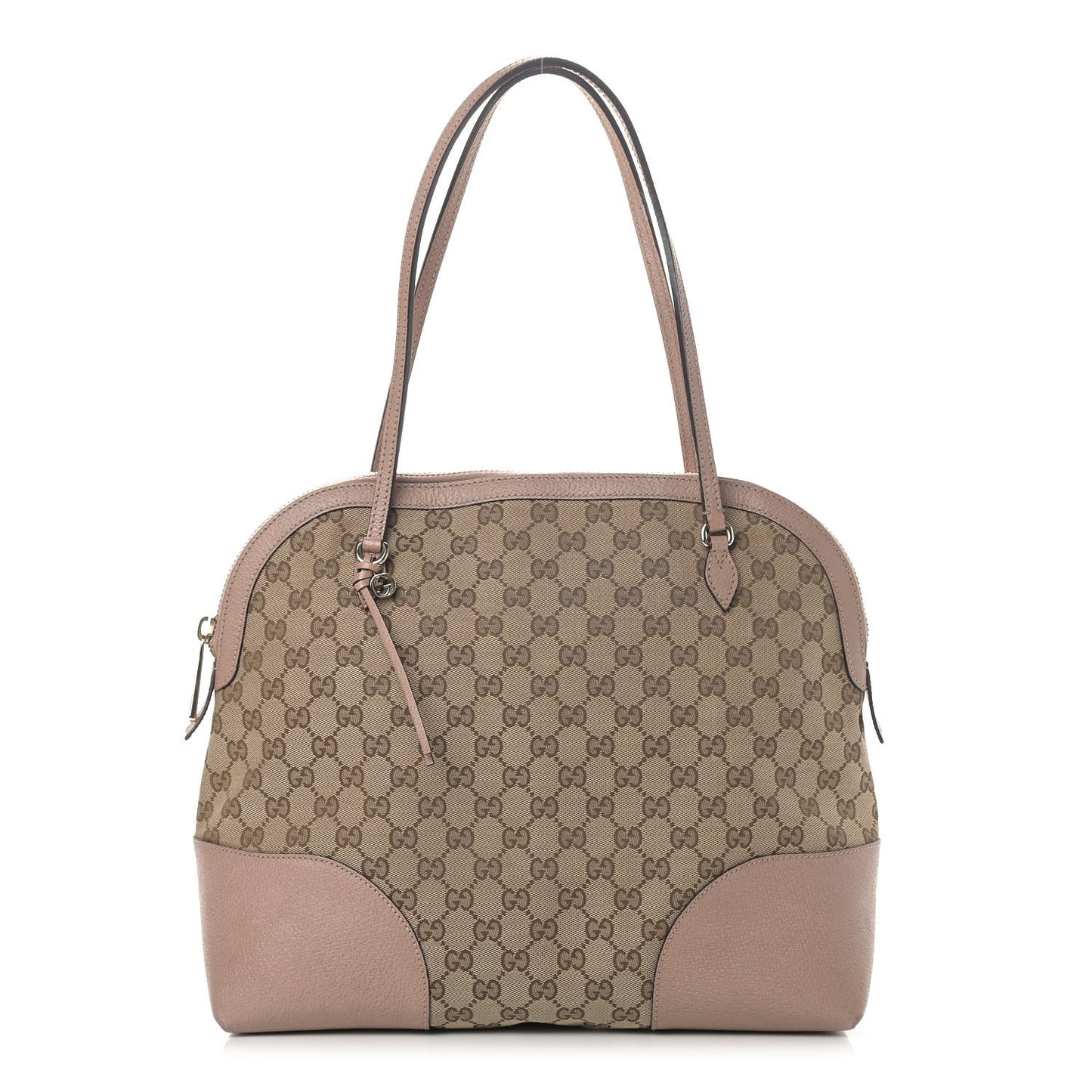 Monogram Medium Bree Shoulder Bag Dark Cipria