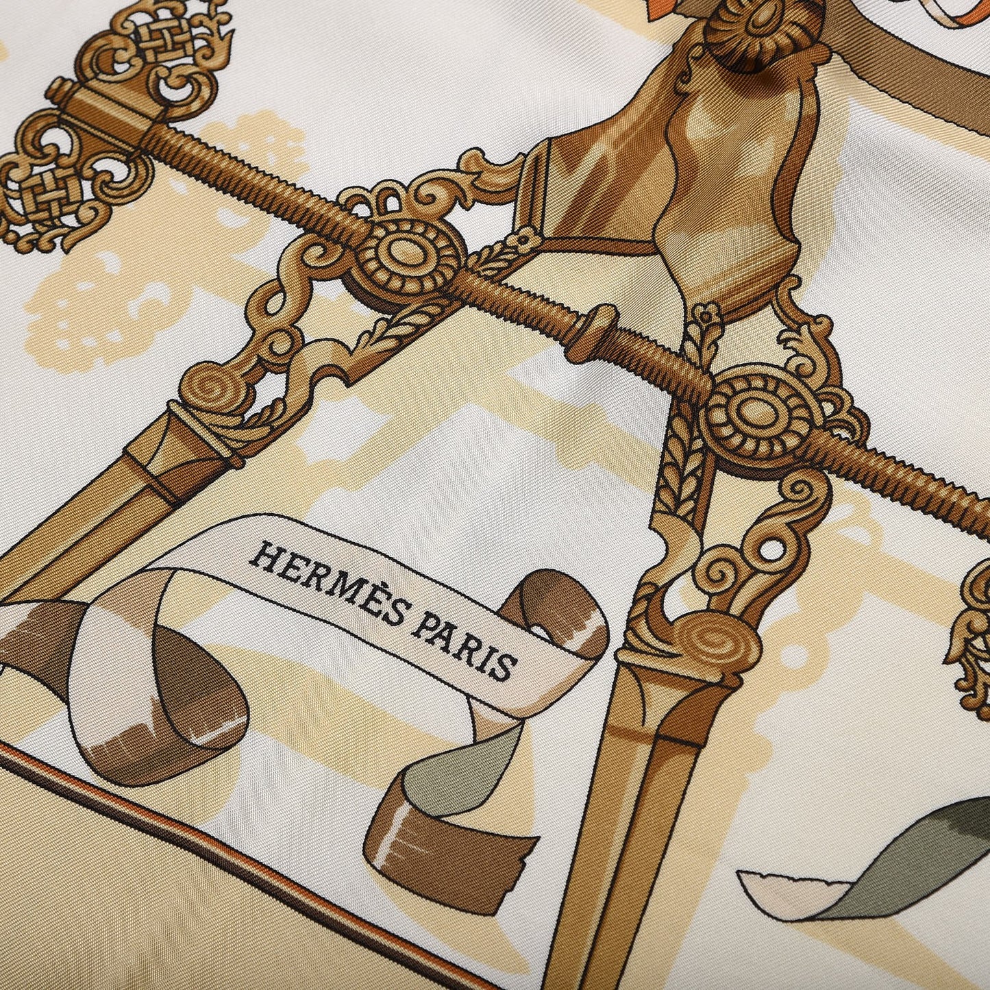 Silk Copeaux Scarf 90