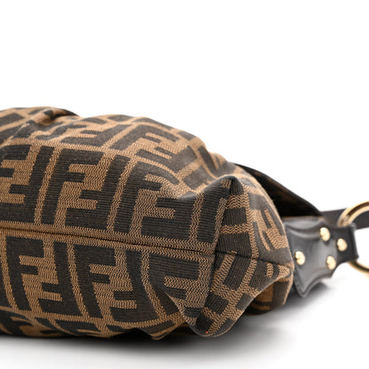 Fendi Zucca Medium Chef Shoulder Bag Tobacco 10 of 10