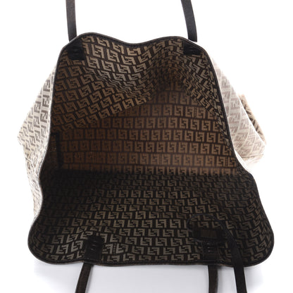 Fendi Zucchino Tote Brown 5 of 13