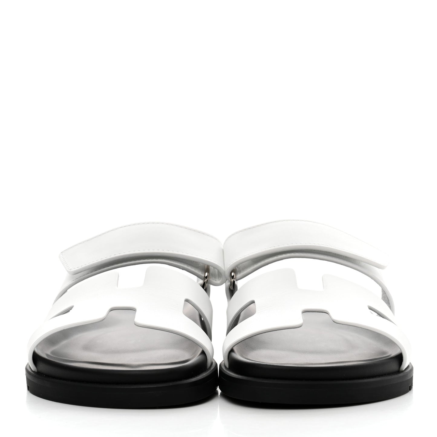 Calfskin Womens Chypre Sandals 37 White
