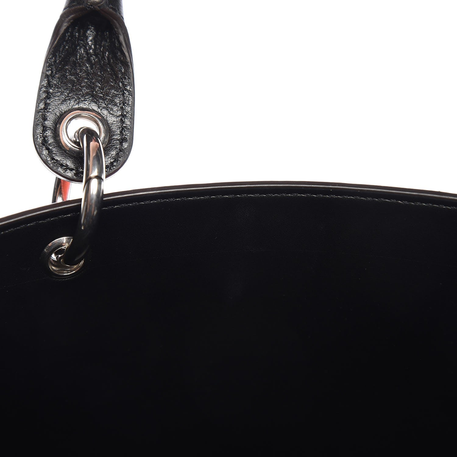 Mulberry Printed Calfskin Maple Tote Black Orange Chalk 7 of 9