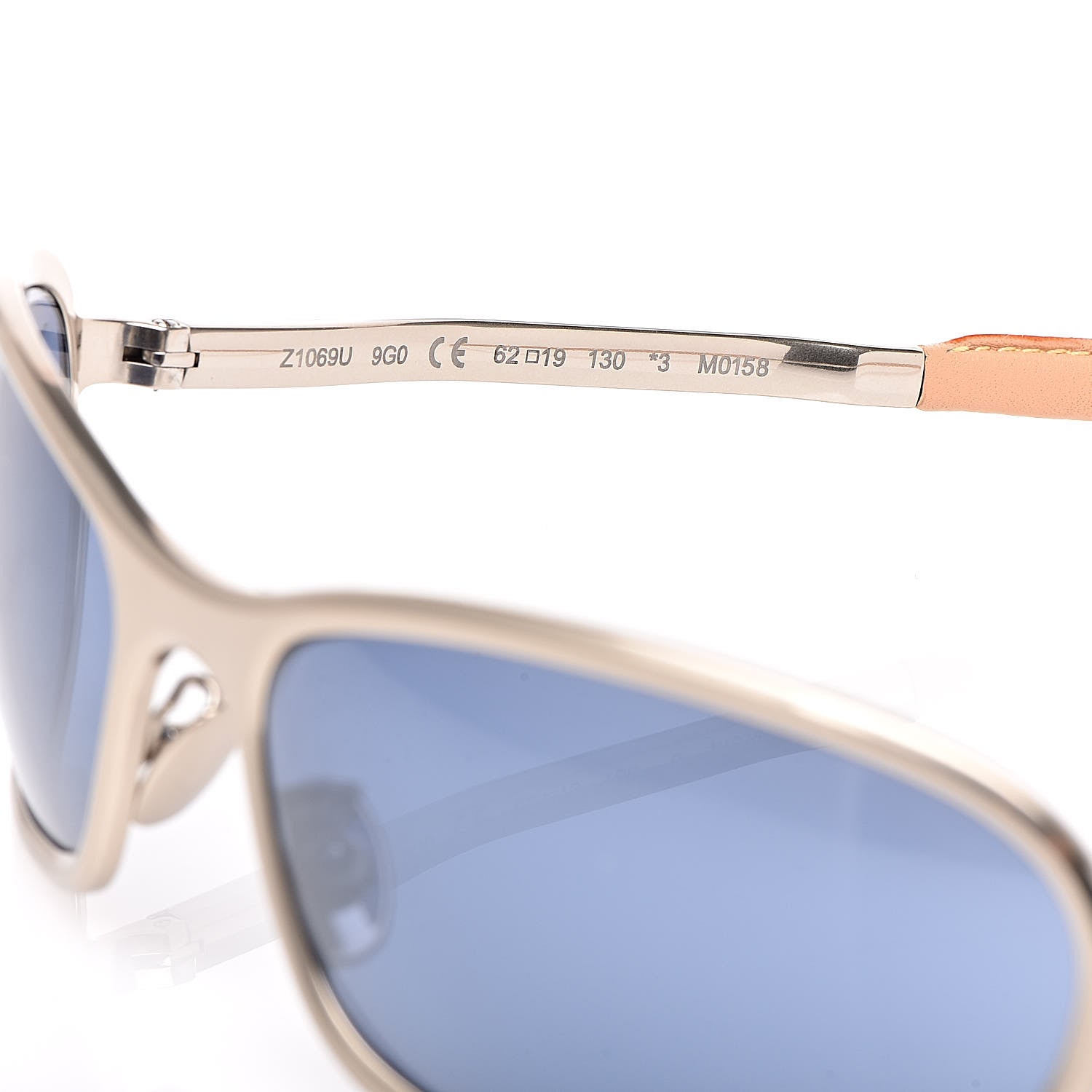 Louis Vuitton Calf Titanium Light Infinity Sunglasses Z1069U Grey 6 of 9