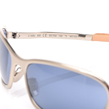 Louis Vuitton Calf Titanium Light Infinity Sunglasses Z1069U Grey 6 of 9