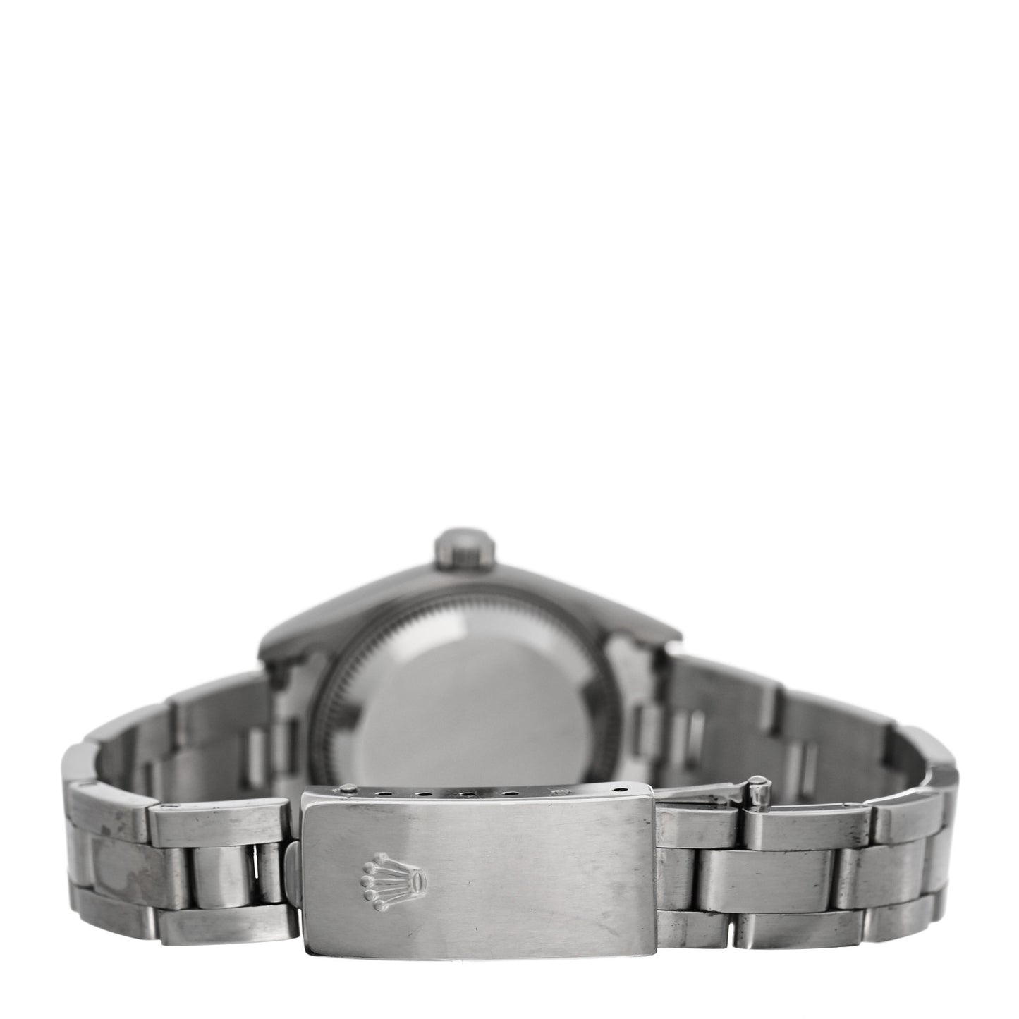 Stainless Steel 26mm Oyster Perpetual Date Watch Blue 79160