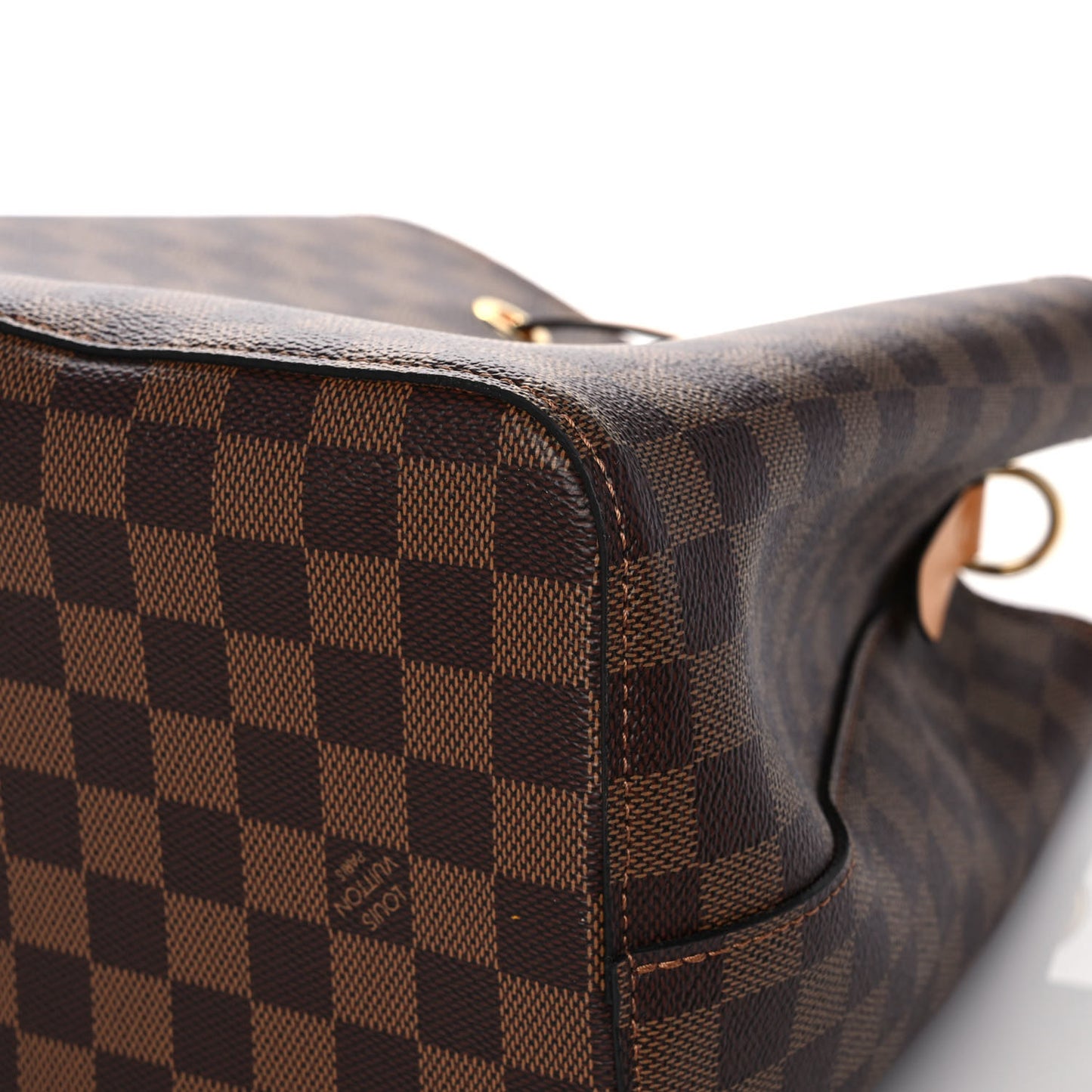 Damier Ebene Neonoe MM Safran