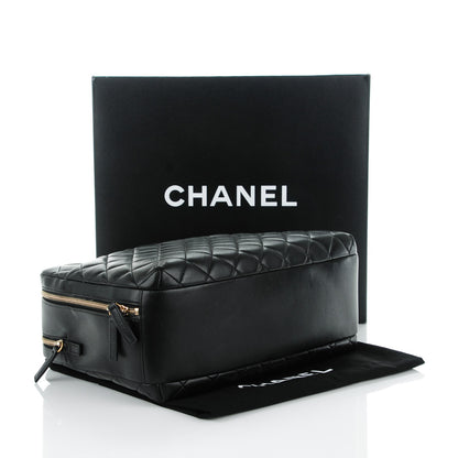 Chanel Lambskin Quilted Trendy CC Bowling Bag Black 4 of 7