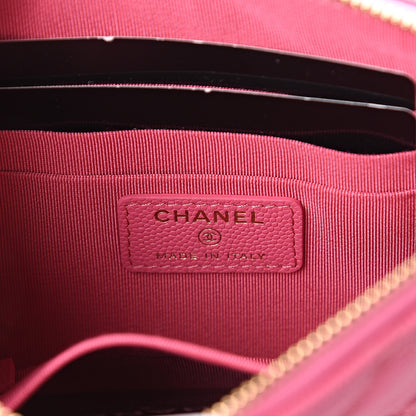 Chanel Caviar Quilted Small Pouch Pink 5 of 6
