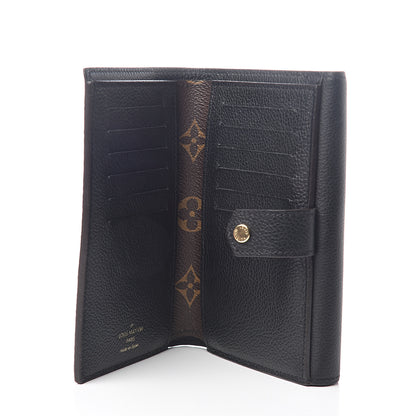 Louis Vuitton Monogram Pallas Compact Wallet Black 4 of 5