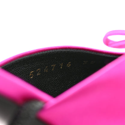 Balenciaga Satin Pointed Toe Knife Slingback Mules 38.5 Rose Fuchsia 9 of 9