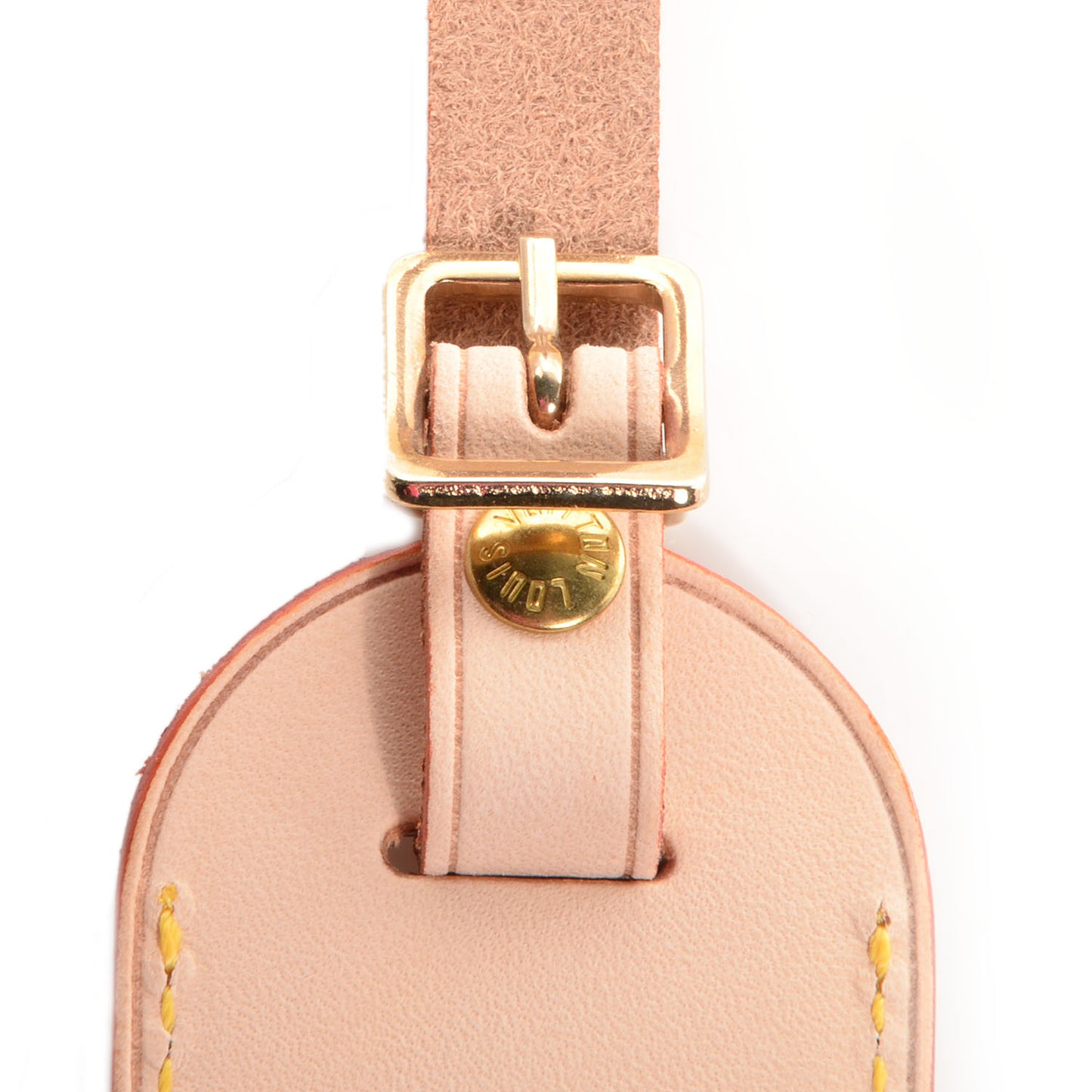 Vachetta Leather Luggage Tag