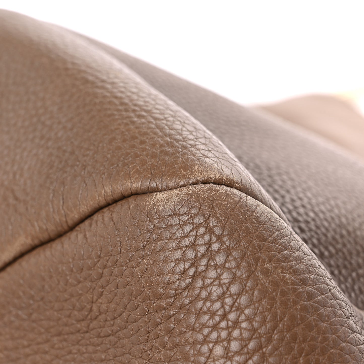 Calfskin Greenwich Medium Shoulder Bag Brown