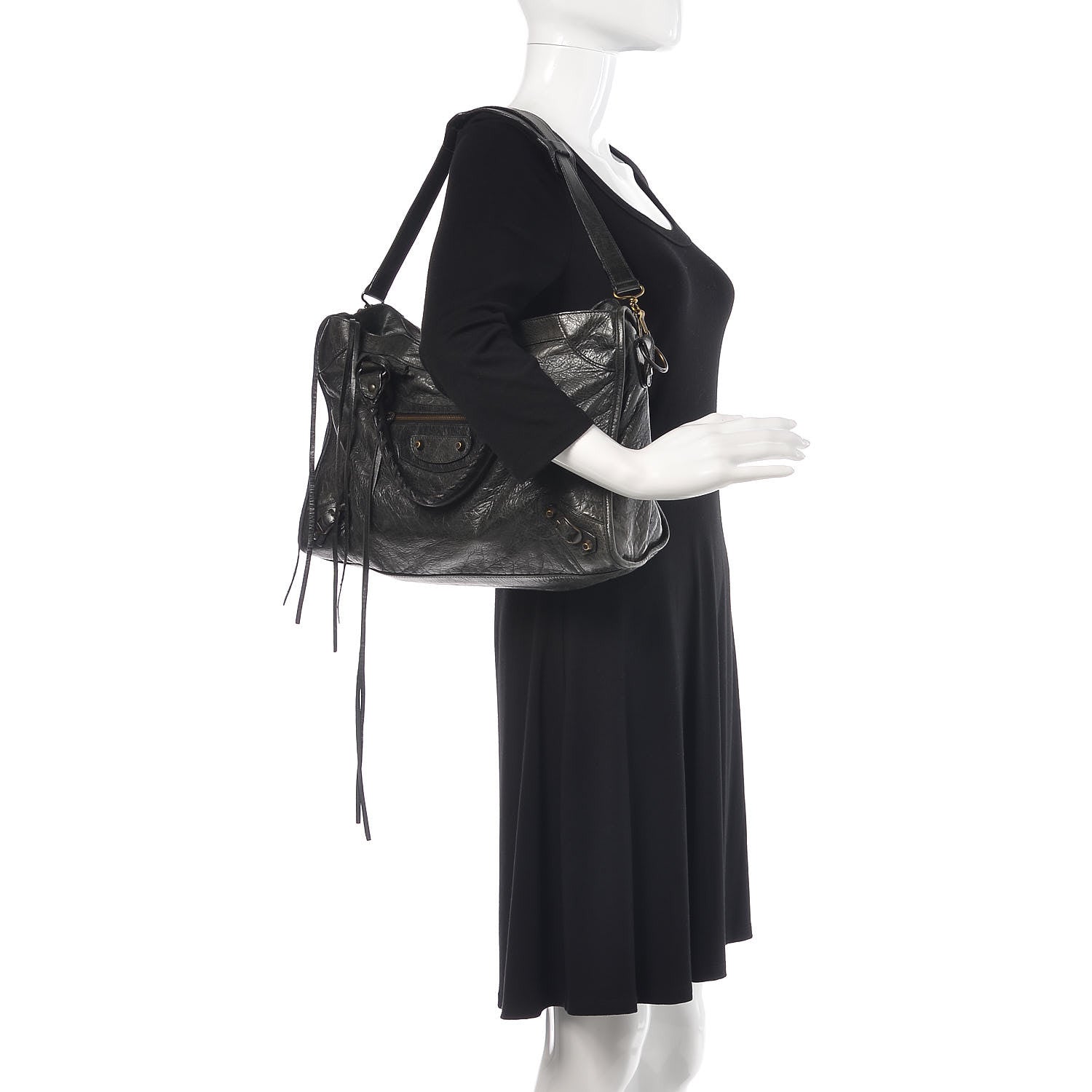 Balenciaga Agneau Classic Hardware City Black 2 of 18