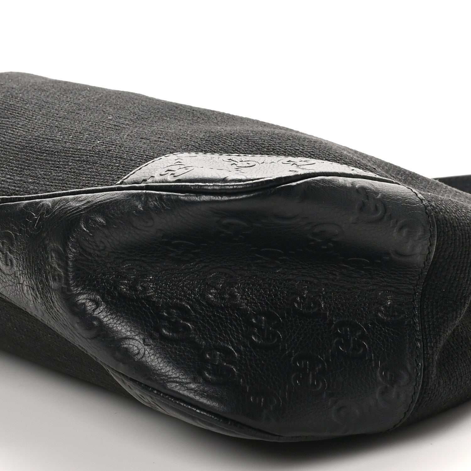 Gucci Canvas Guccissima Hobo Black 10 of 10