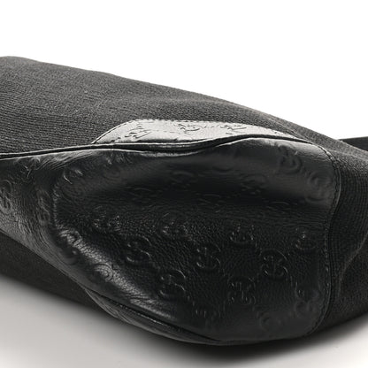 Gucci Canvas Guccissima Hobo Black 10 of 10