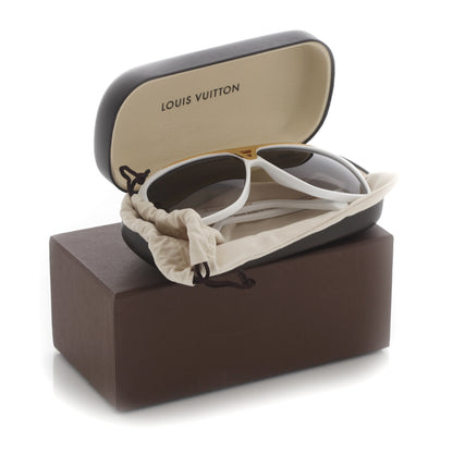 Louis Vuitton Evidence Sunglasses White 10 of 10