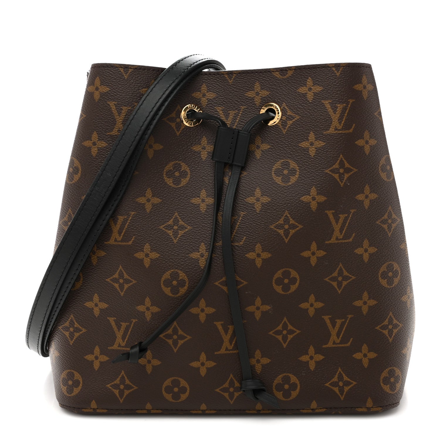 Louis Vuitton Monogram Neonoe MM Black 1 of 14