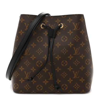 Louis Vuitton Monogram Neonoe MM Black 1 of 14