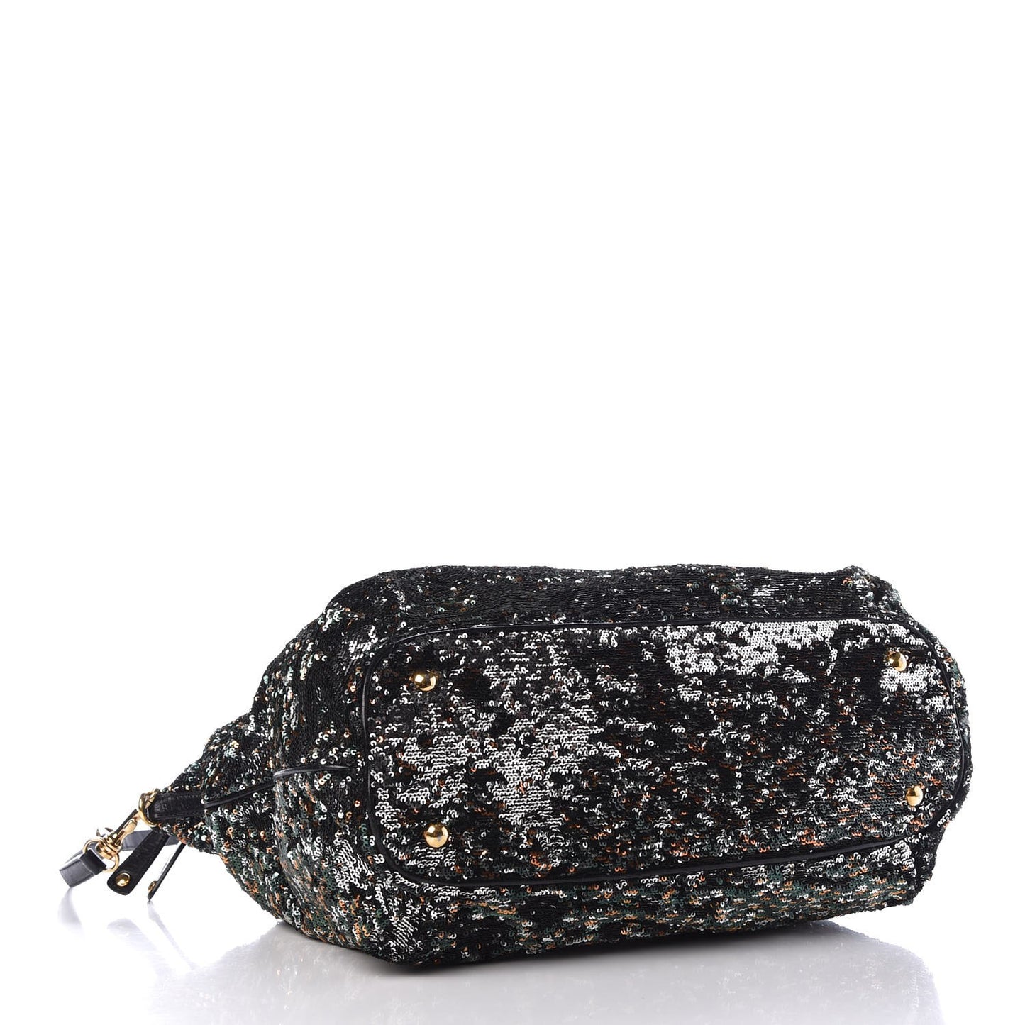 Paillettes Sequin Shopping Tote Argento