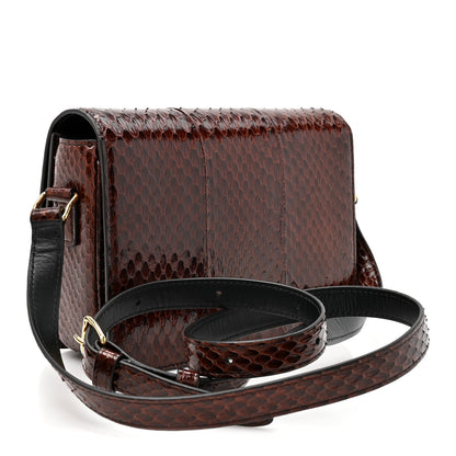 Celine Watersnake Teen Triomphe Brown 2 of 9