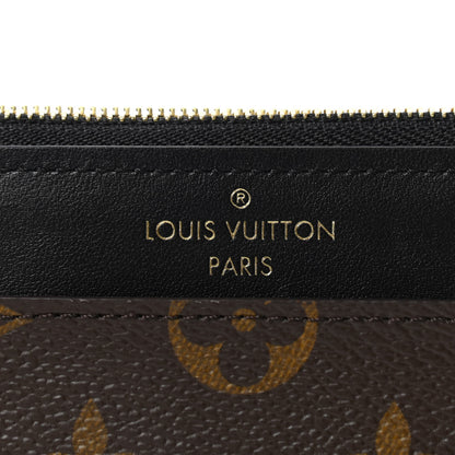 Louis Vuitton Monogram Slim Purse Black 6 of 7