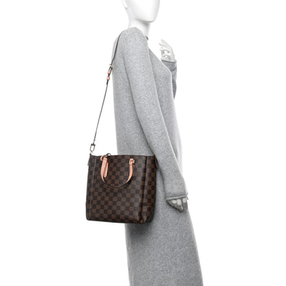 Louis Vuitton Damier Ebene Belmont PM Venus Pink 2 of 14