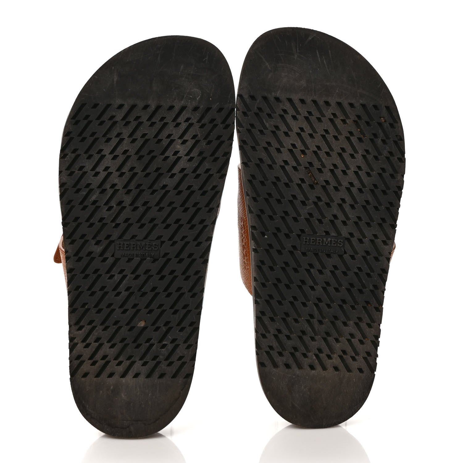 Hermes Epsom Womens Chypre Sandals 36 Natural 5 of 10