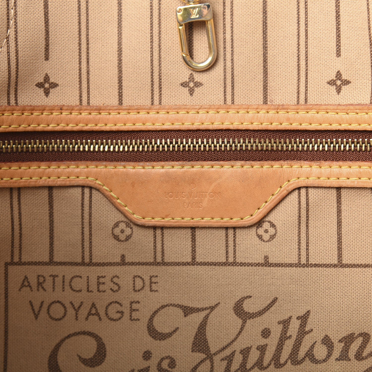 Louis Vuitton Monogram Neverfull MM 8 of 21