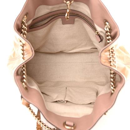 Gucci Vernice Naplack Medium Soho Chain Shoulder Bag Dark Cipria 5 of 15