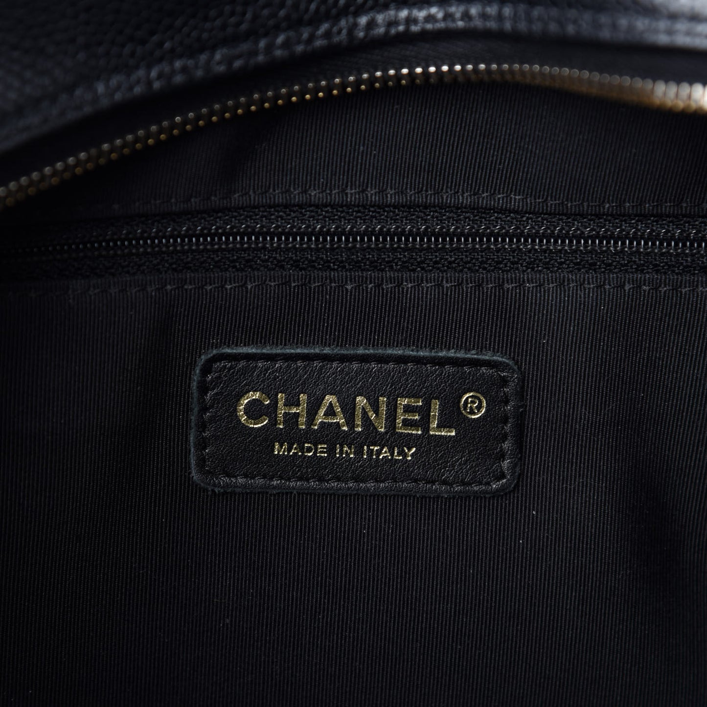 Caviar Quilted Large Bowler Black