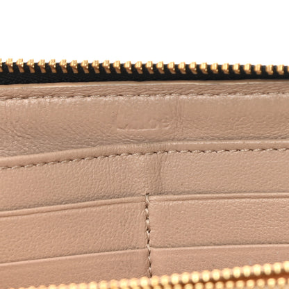 Chloe Grained Calfskin Marcie Long Zip Around Wallet Black 6 of 13
