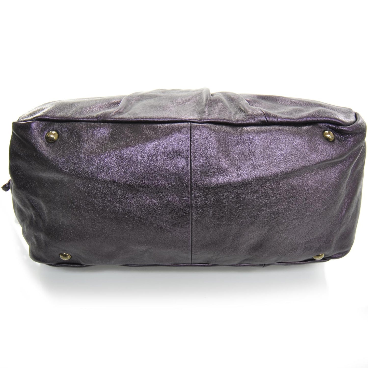 SALVATOREFERRAGAMOVitelloGancioIntreccShoulderBagMetallicPurple