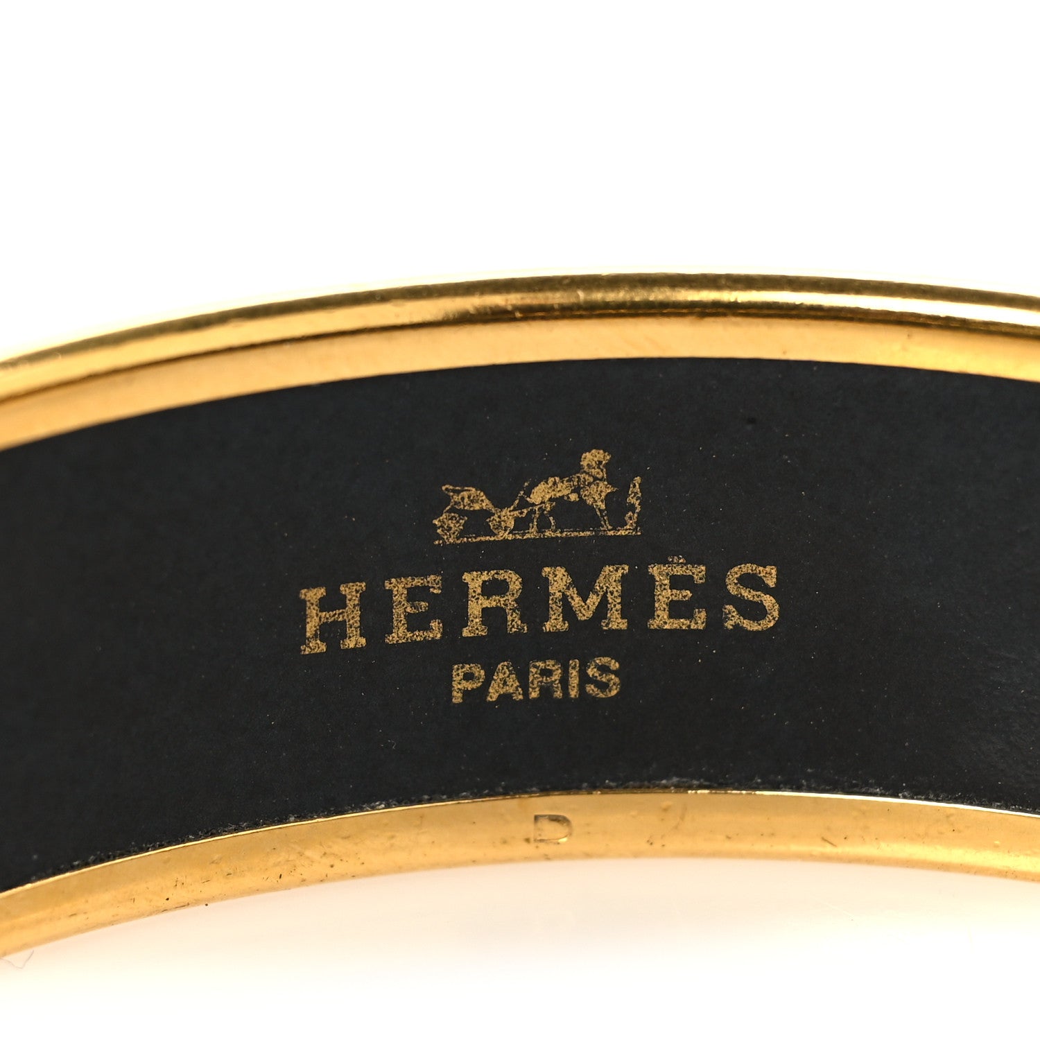 Hermes Enamel Printed Wide La Mare Aux Canards Bracelet 70 4 of 5