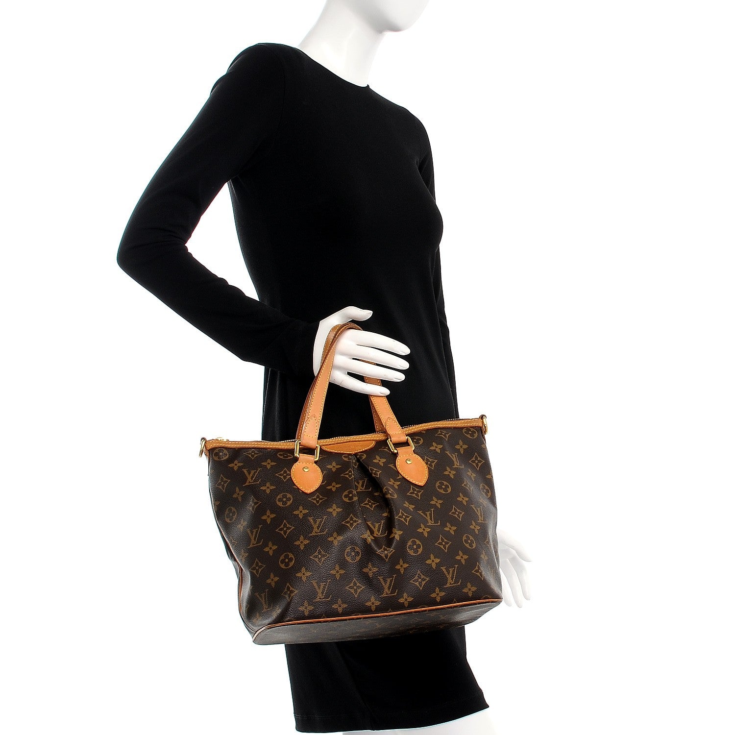 Louis Vuitton Monogram Palermo PM 3 of 9