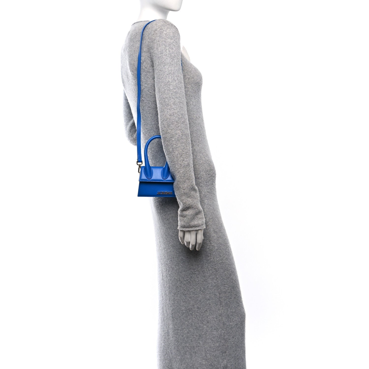 Jacquemus Smooth Calfskin Le Chiquito Blue 2 of 13
