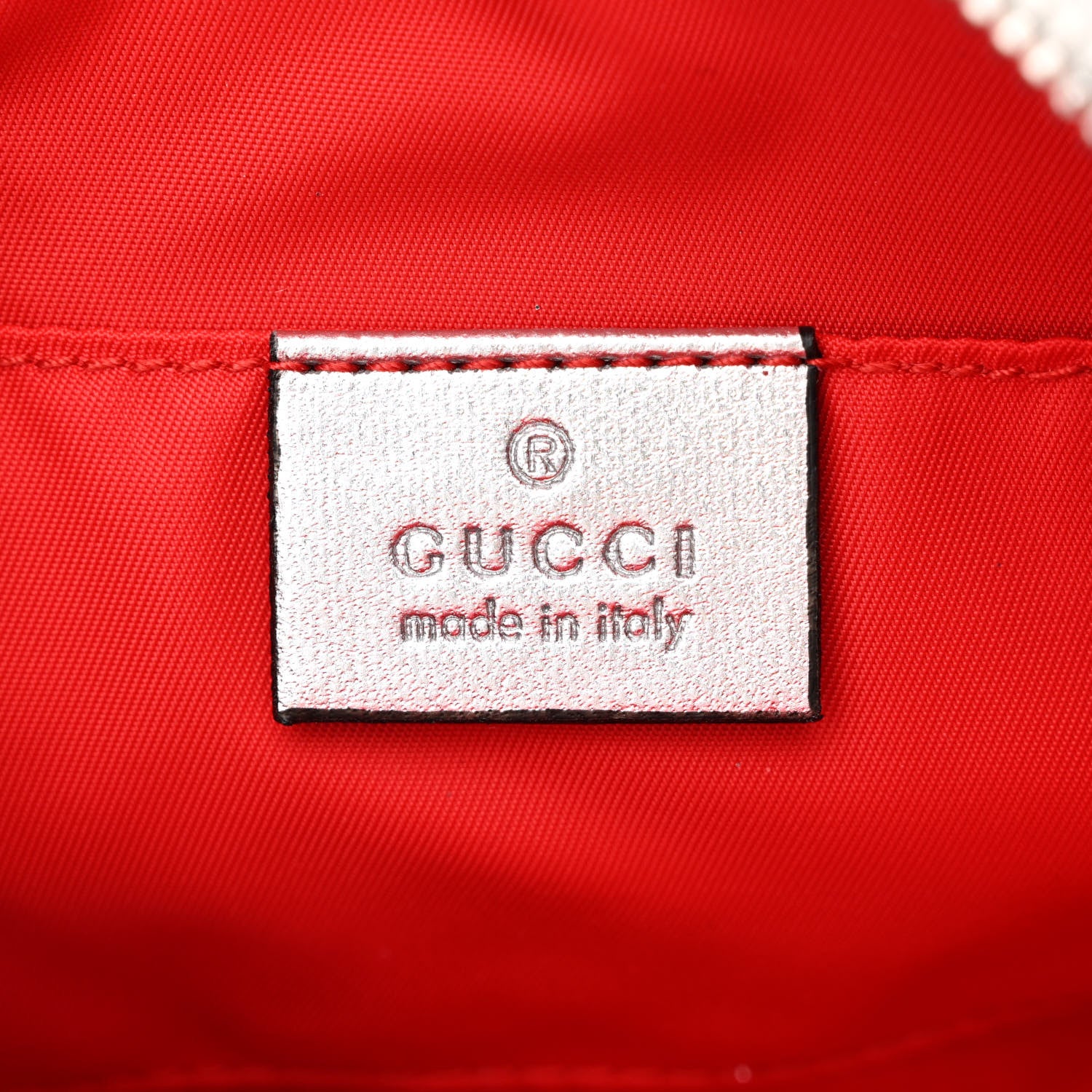 Gucci Metallic Calfskin Glitter Childrens Rabbit Top Handle Bag Silver 6 of 14