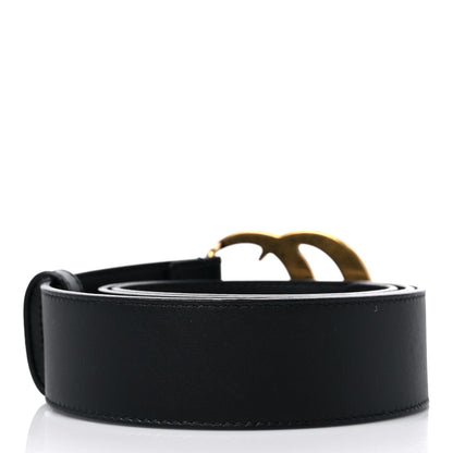 Gucci Calfskin Double G 40mm Belt 85 34 Black 2 of 5
