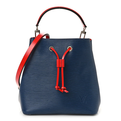 Louis Vuitton Epi Neonoe Indigo Coquelicot 1 of 8