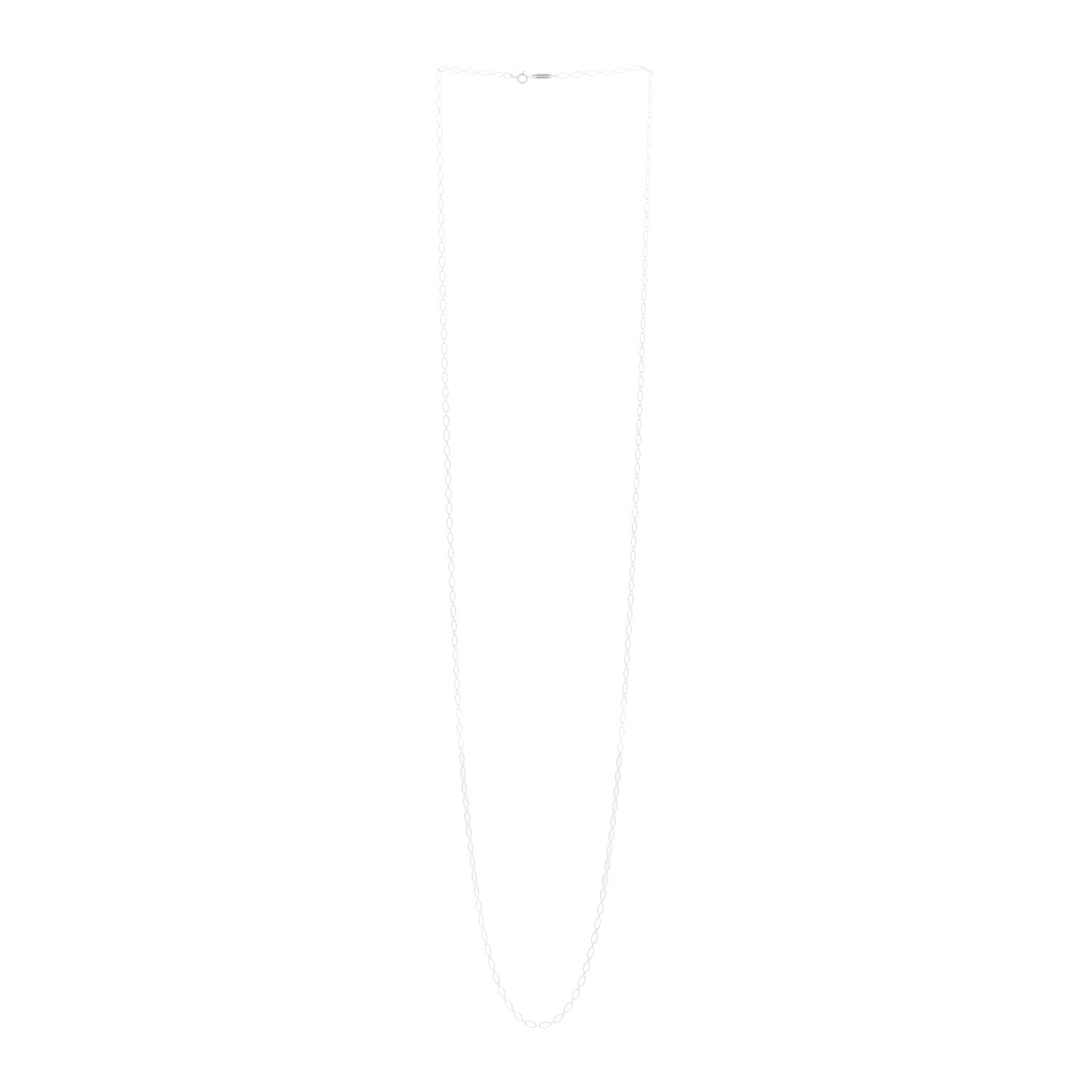 Tiffany Sterling Silver Oval Link Chain Necklace 36" 3 of 6